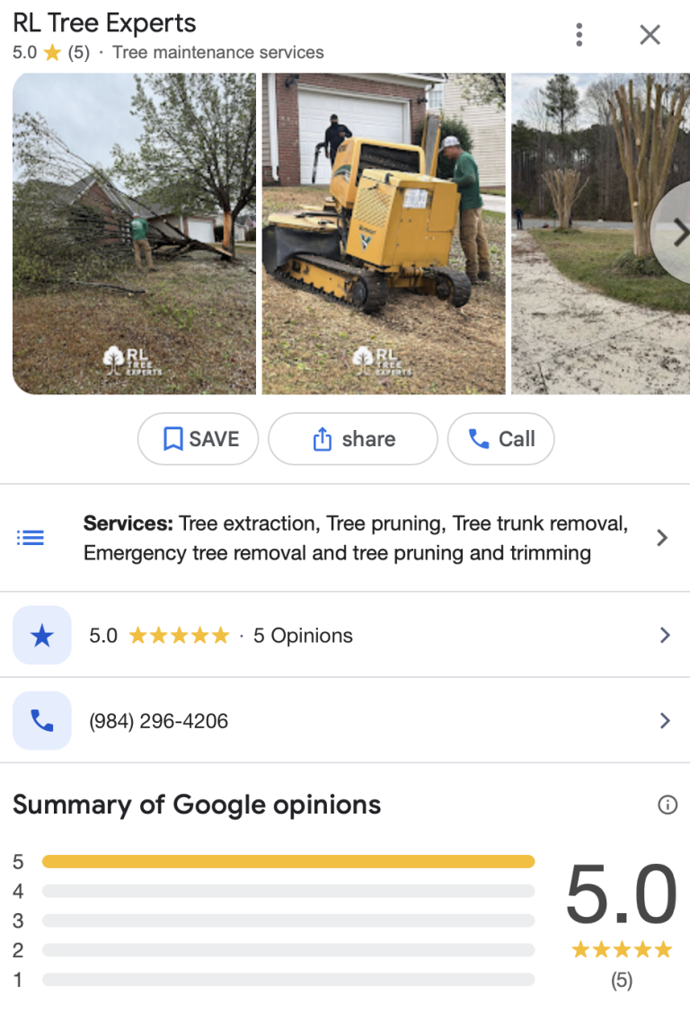 Goole LR Tree Services